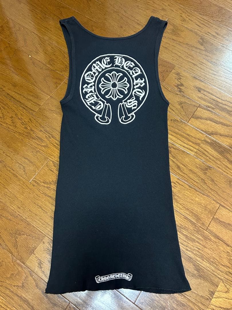 Chrome Hearts ホースシュー　タンクトップ　黒
