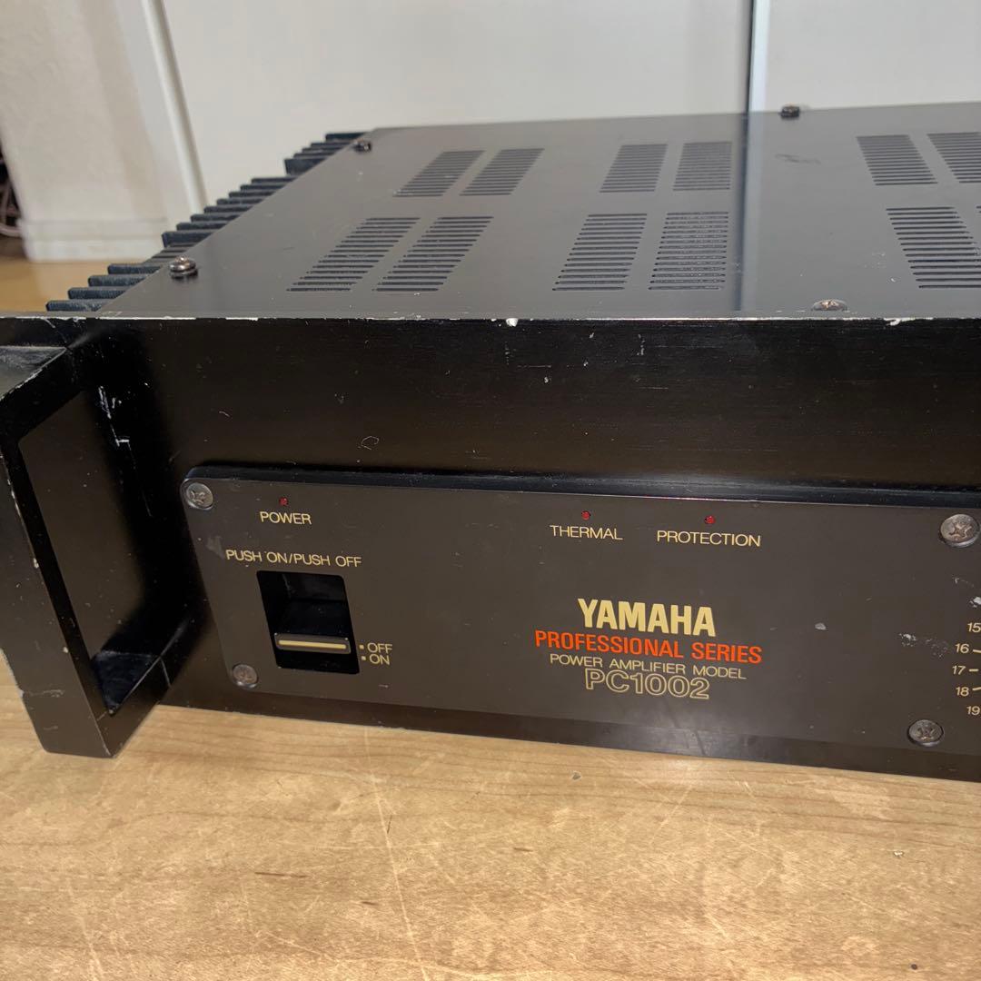 YAMAHA PC1002 業務用 2ch パワーアンプ いい音です