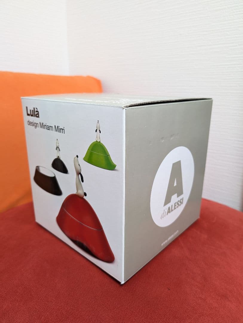 ALESSI アレッシィ LULA ドッグボウル/ブラック AMMI19 B