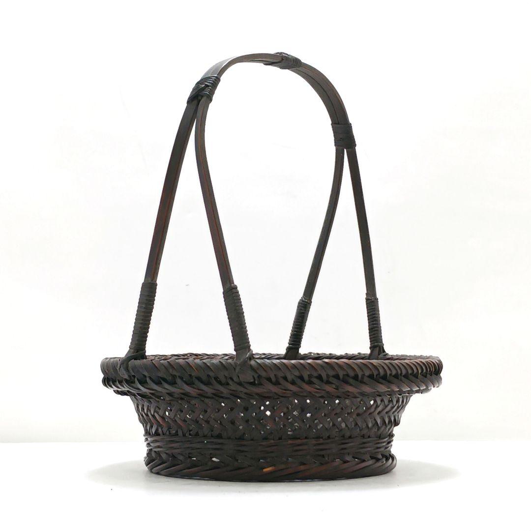 M13 早川尚古斎 提梁式手籠 細密細工 茶籠　ma　の