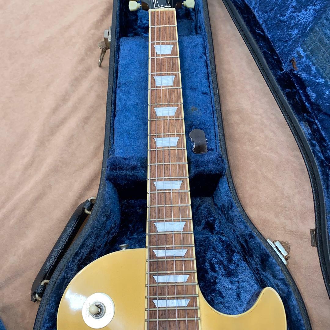 国産？ 詳細不明 良質 レスポールタイプ ゴールドトップ ディープジョイント