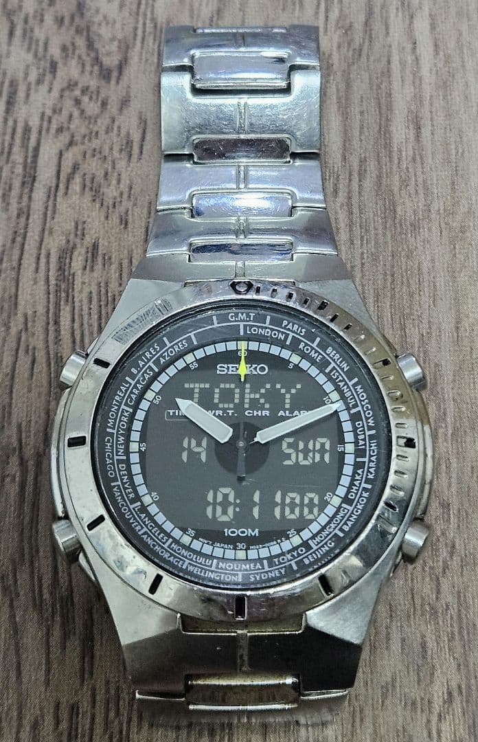 SEIKO　セイコー　アナデジ　H023-00B0
