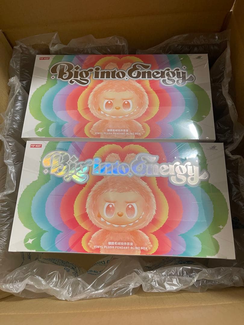 正規品・未開封　Labubu Big into Energy 2 BOX