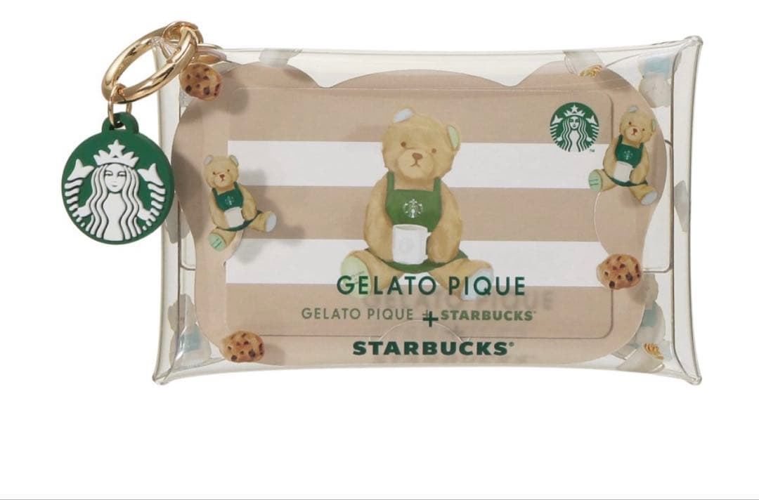 【未開封品】スタバ ジェラピケ マルチケース　カードケース