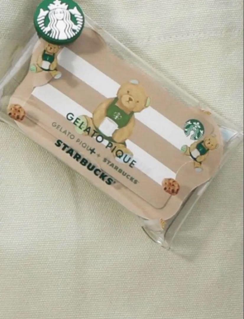 【未開封品】スタバ ジェラピケ マルチケース　カードケース