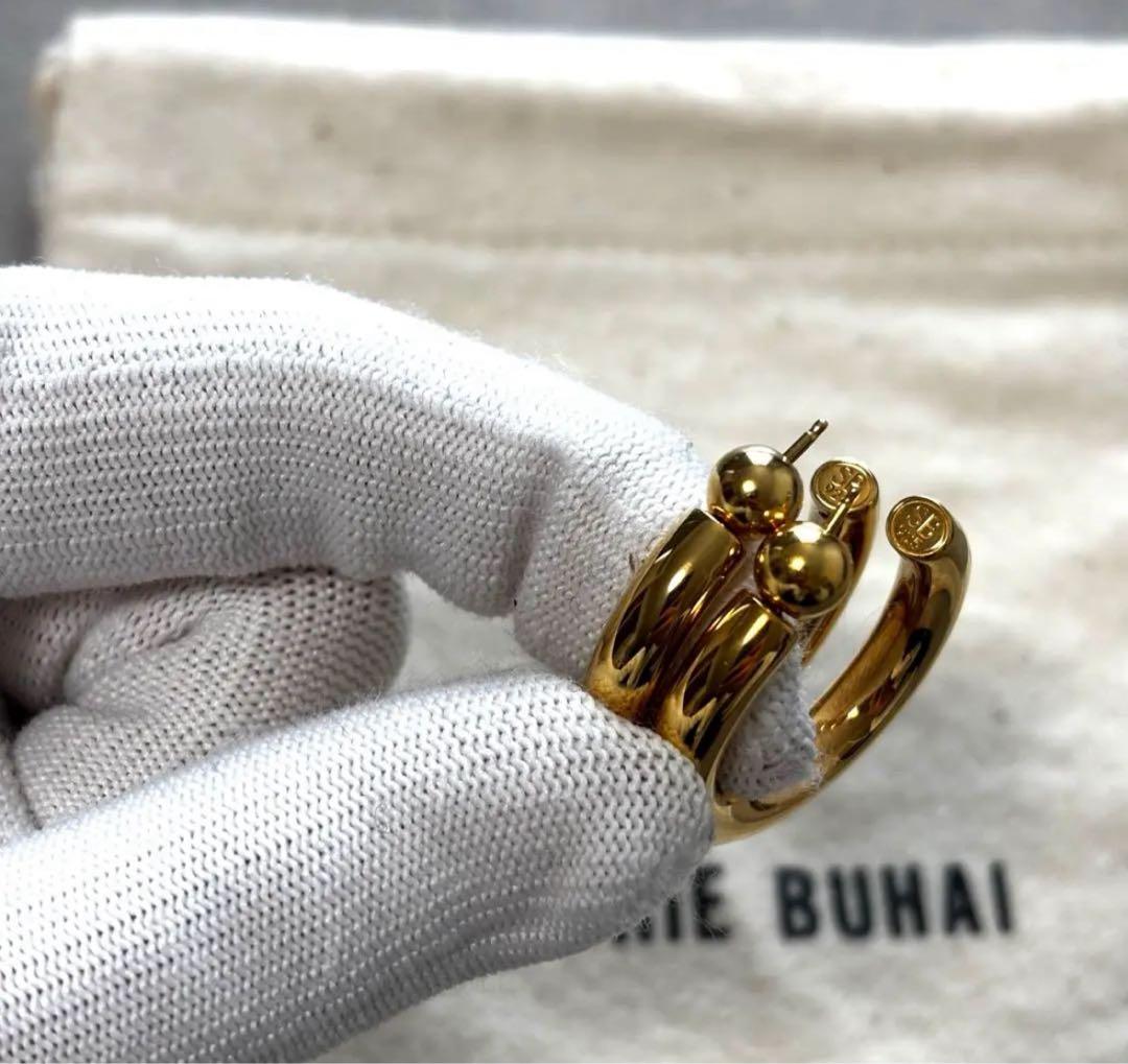 ソフィーブハイ Sophie buhai ピアス 両耳 ゴールド