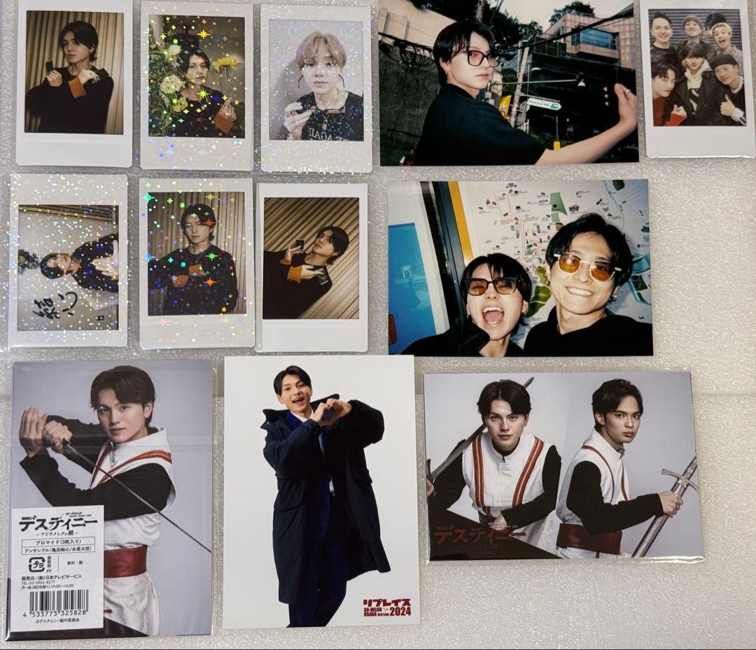 島森たけお 亀田結心 サイン入りチェキ