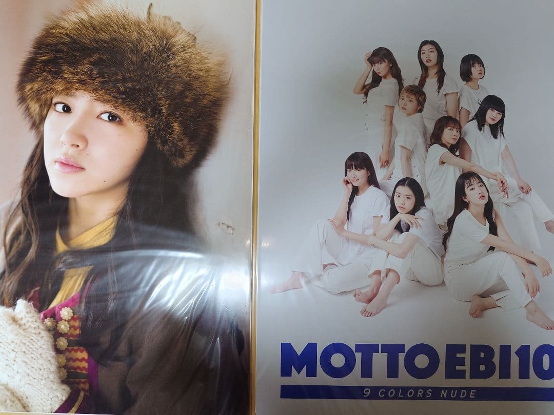 b2 ポスター　サイン　私立恵比寿中学　加村真美　大場英二　関内デビル