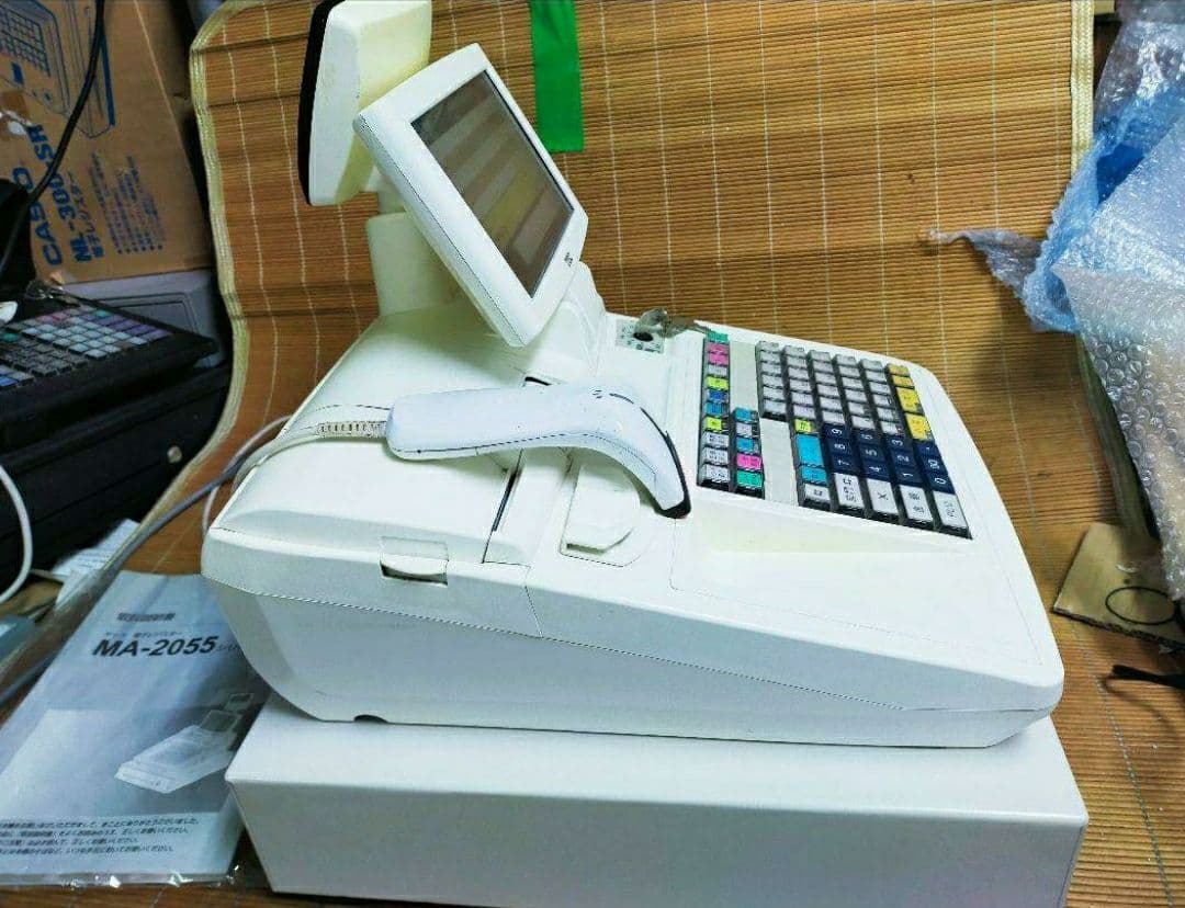 テックレジスター　MA-2055-V2　店名無料　インボイス対応　711711