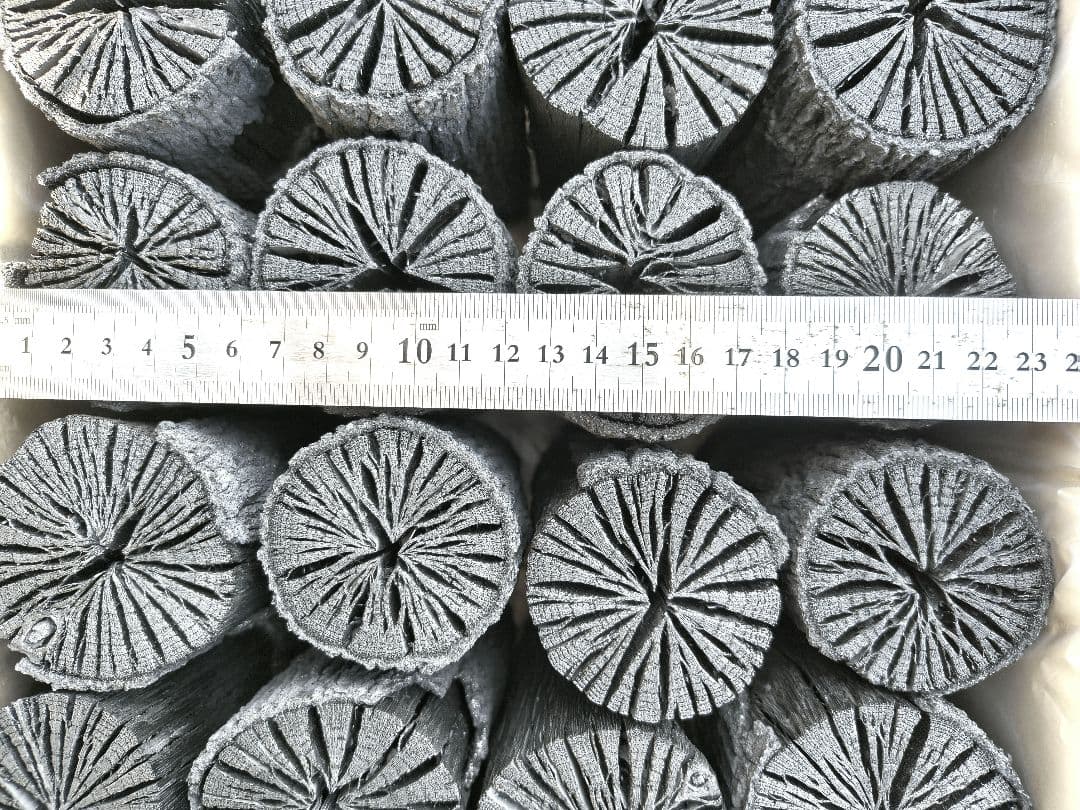 【愛媛産】クヌギ炉用胴炭約5kg 皮剥がれ