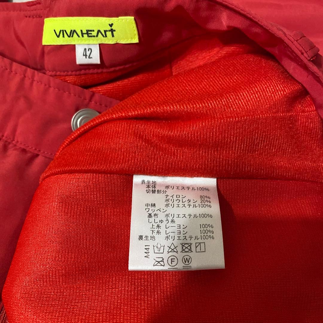 VIVA HEART リバーシブル 中綿ジップジャケット パンツ　セットアップ