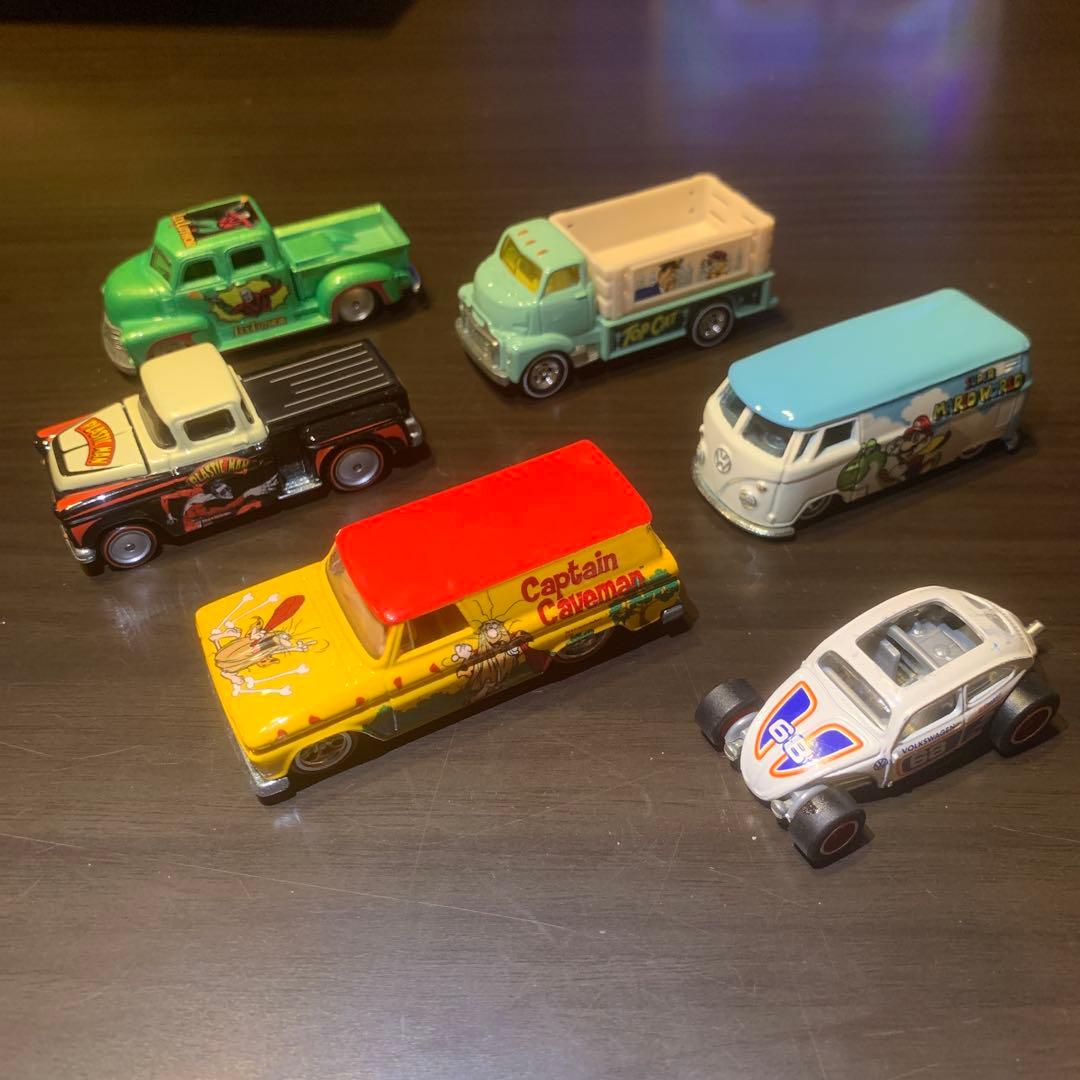 HOTWHEELS mattel マテルホットウィール　他6台セット