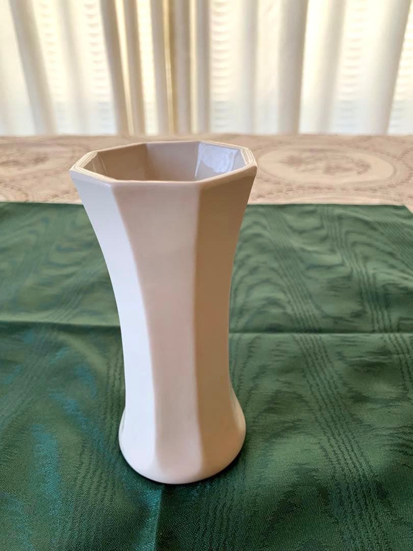 三代目　加藤渓山　黄牙磁　花生け