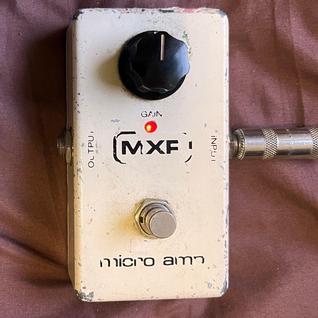 MXR Micro Amp ヴィンテージ 80〜82年頃 ※LED追加　動作良好