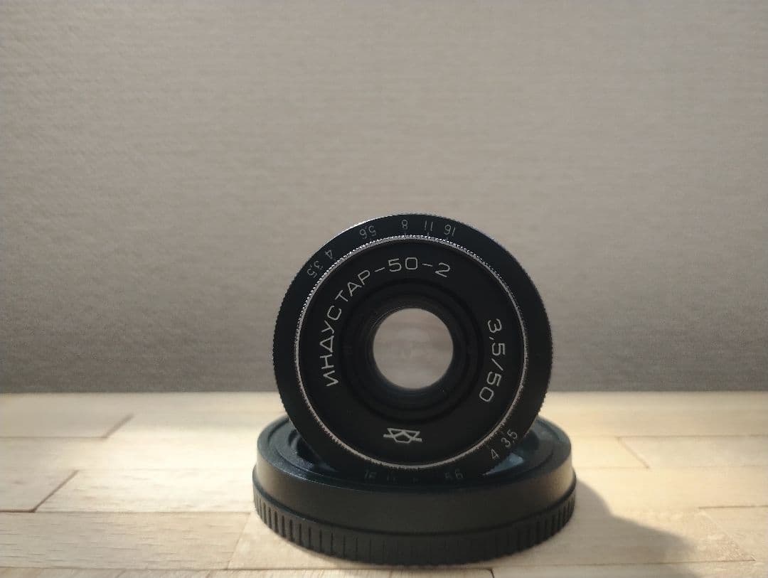 neco【フード・アダプタ付】INDUSTAR-50-2 3.5/50