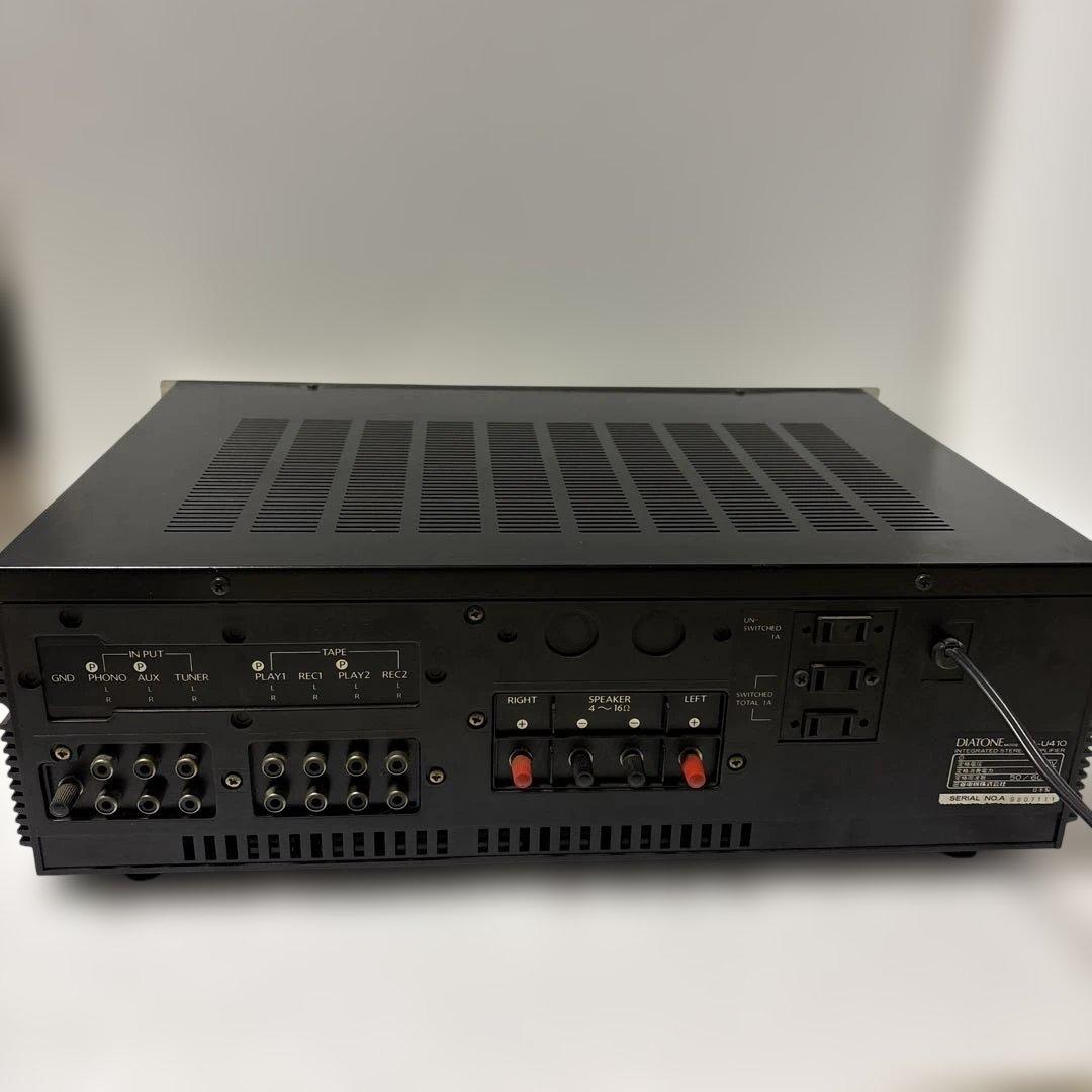 プリメインアンプ　ダイヤトーンDA-U410 音出し確認済み！