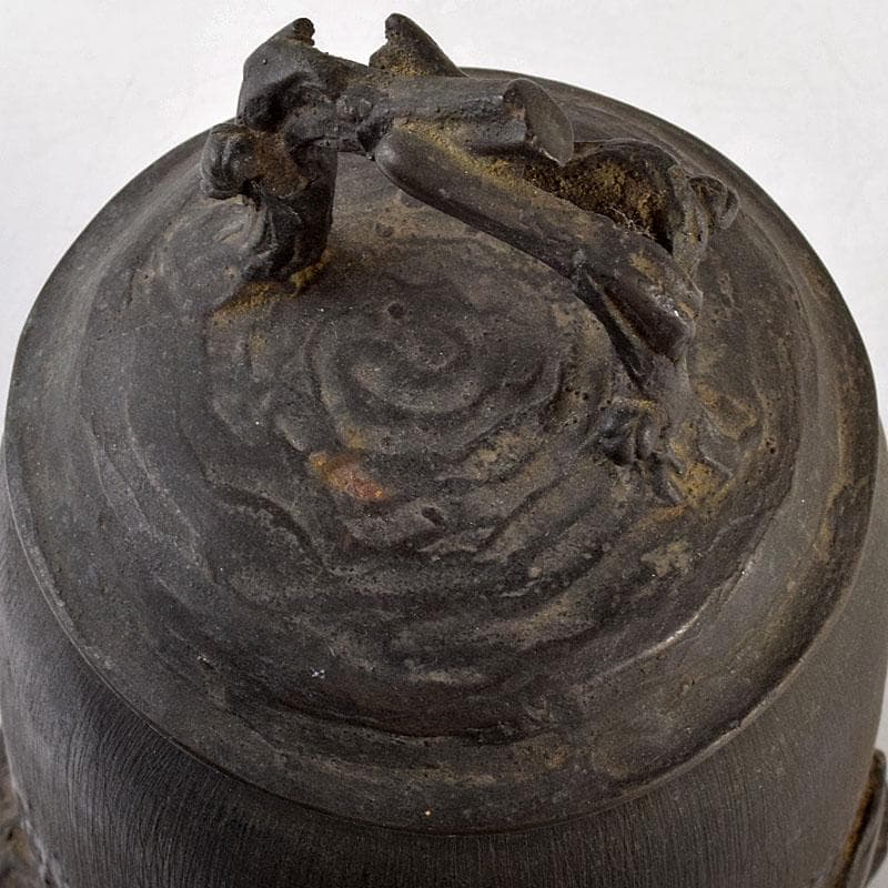 中国　古銅　鐸鈴　銅鐸　銅鐘　M　R4976