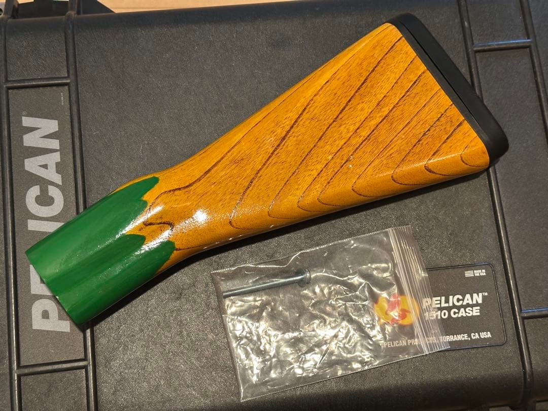 ROD技研 M4 MP5 ストック 木製　電動ガン インドア UAB