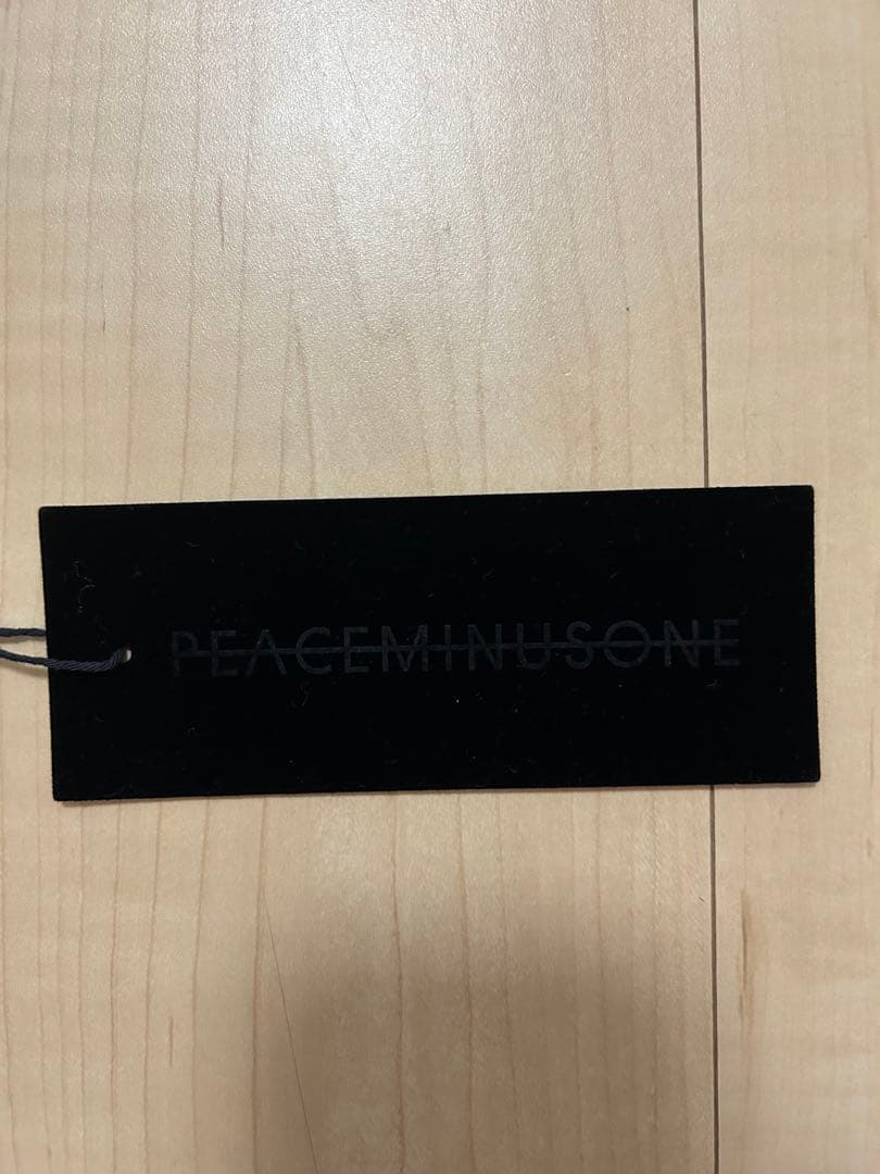 PEACEMINUSONE ブラック フードパーカー