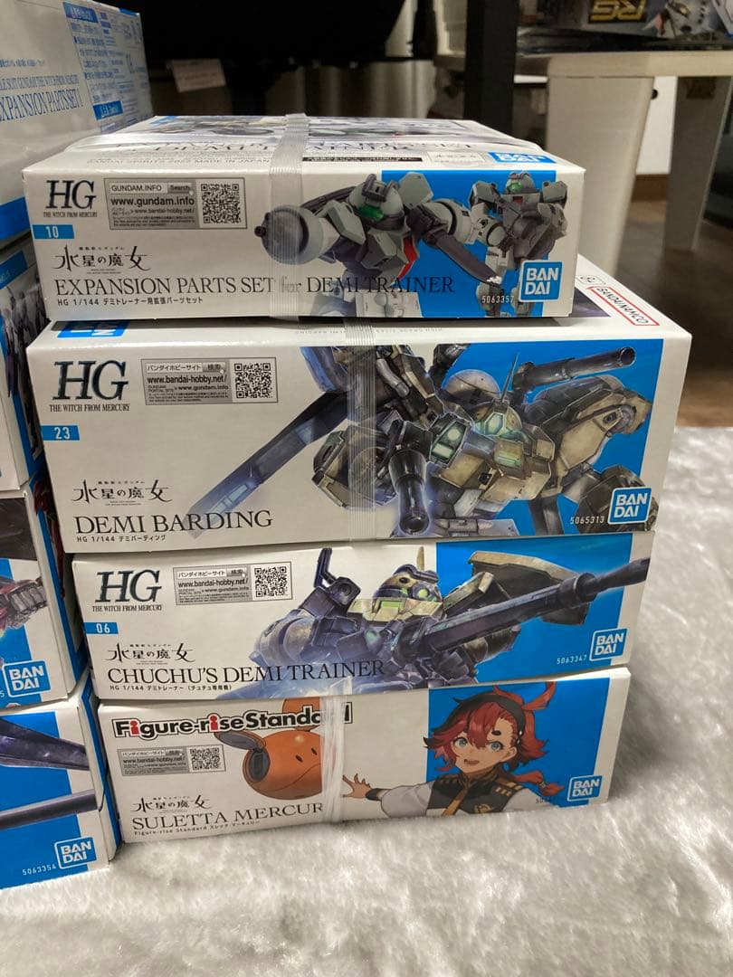 水星の魔女　HGガンプラ　デカールまとめ売り