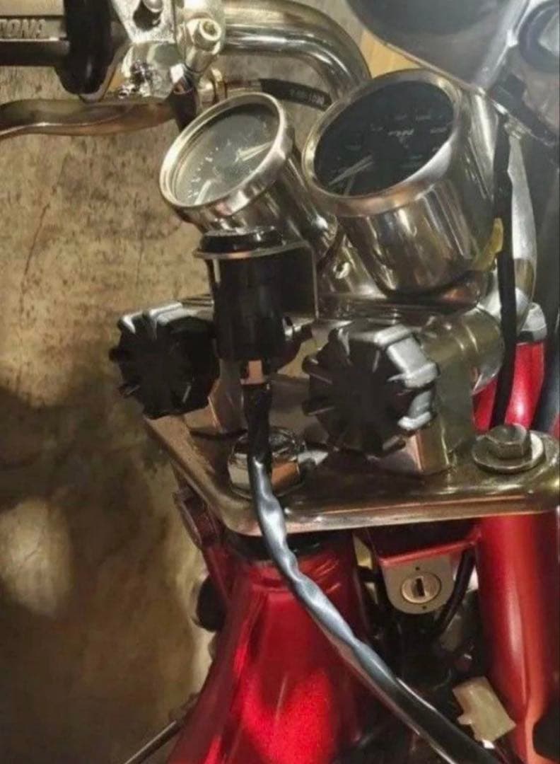 ⑭モンキー　ゴリラ　メーターステー　キーシリンダー装着可