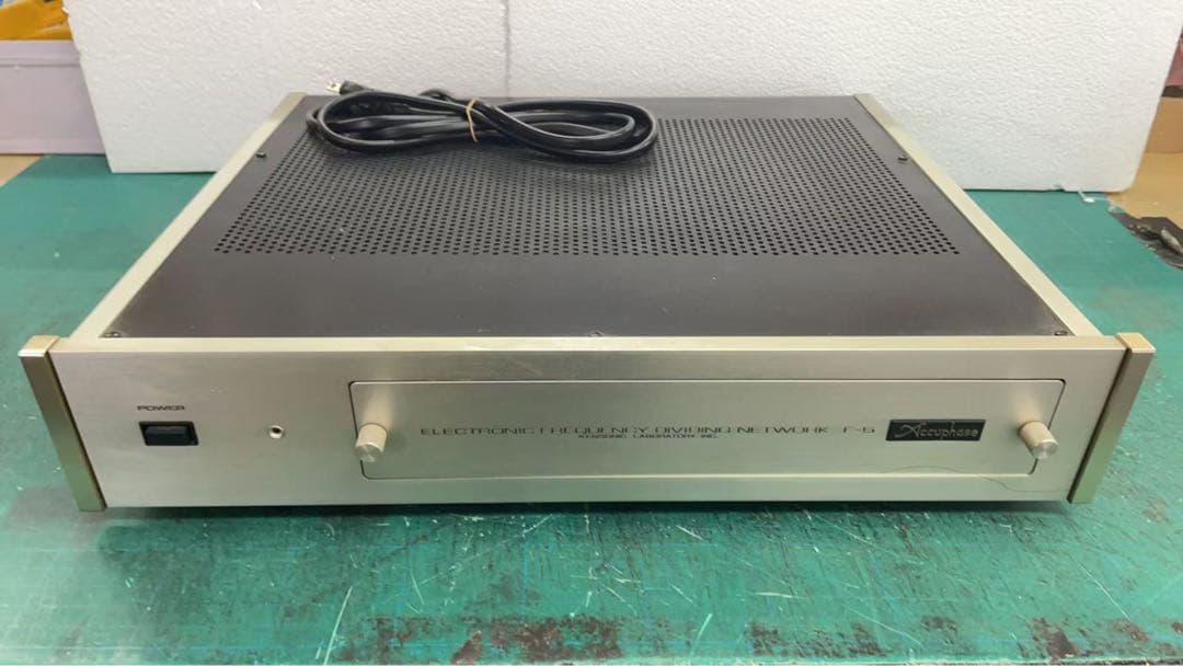 【現状】Accuphase F-5 チャンネルデバイダー
