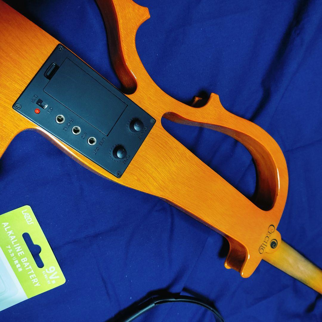 最終値下 cecilioエレキバイオリン 4弦 ヘッドフォン付き