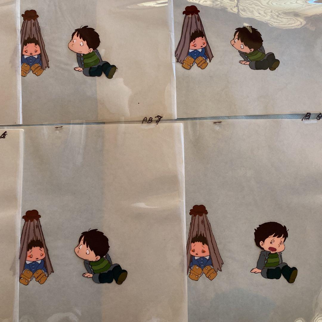 手塚治虫作品セル画7枚(雨降り小僧を含む)