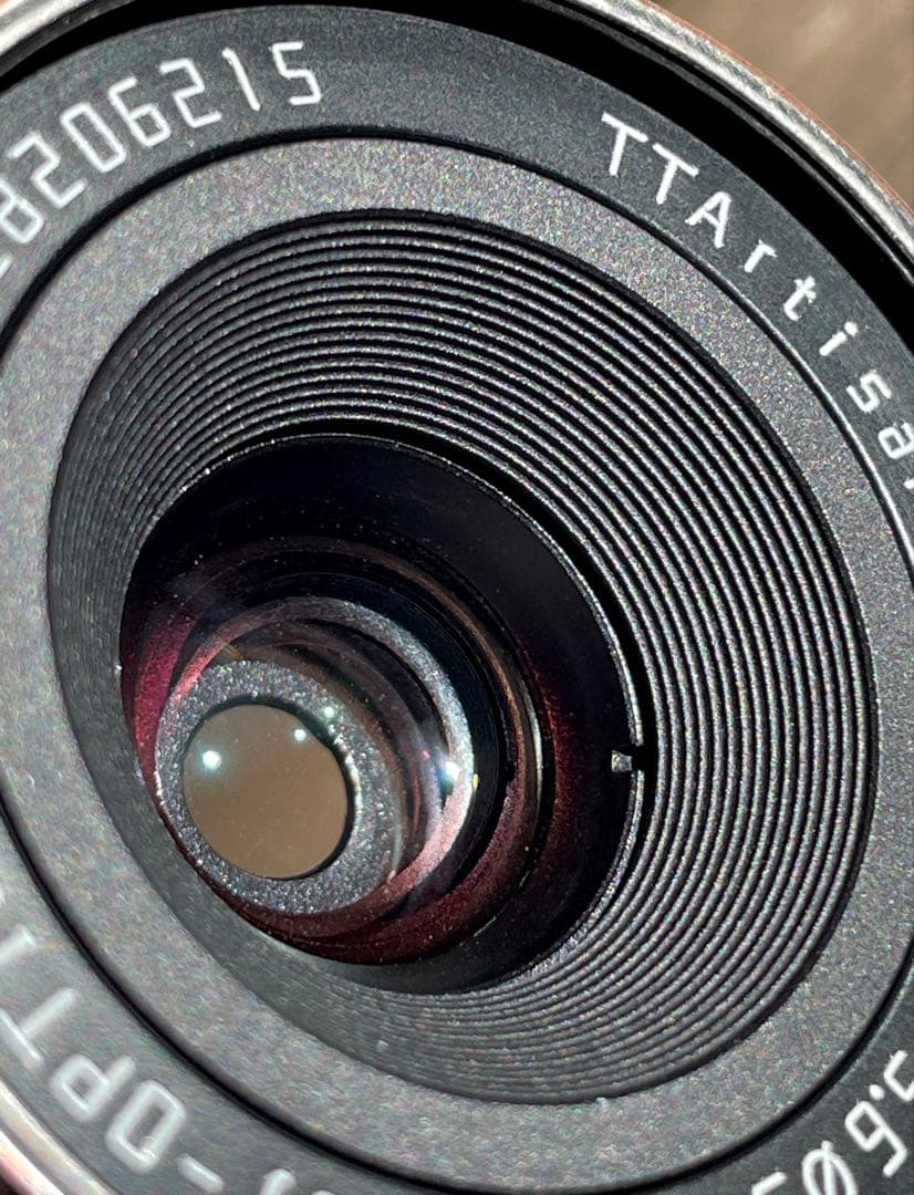 TTArtisan 28mm F5.6 ライカMマウント　ブラックペイント