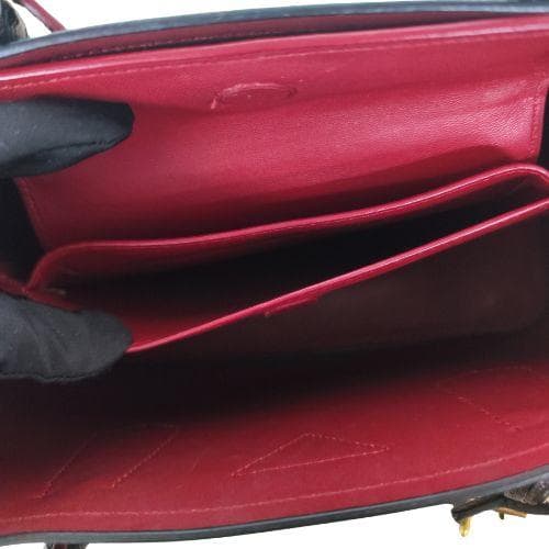 PRADA ドゥーブレ　ミディアム　トートバッグ　サファイアーノレザー