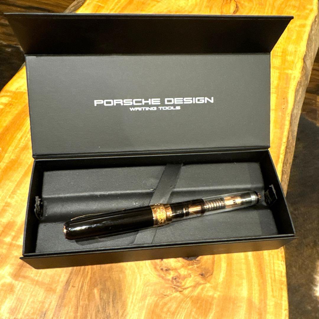 ポルシェデザイン　まんねんしつ ポルシェデザインボールぺんは はこなし　セット