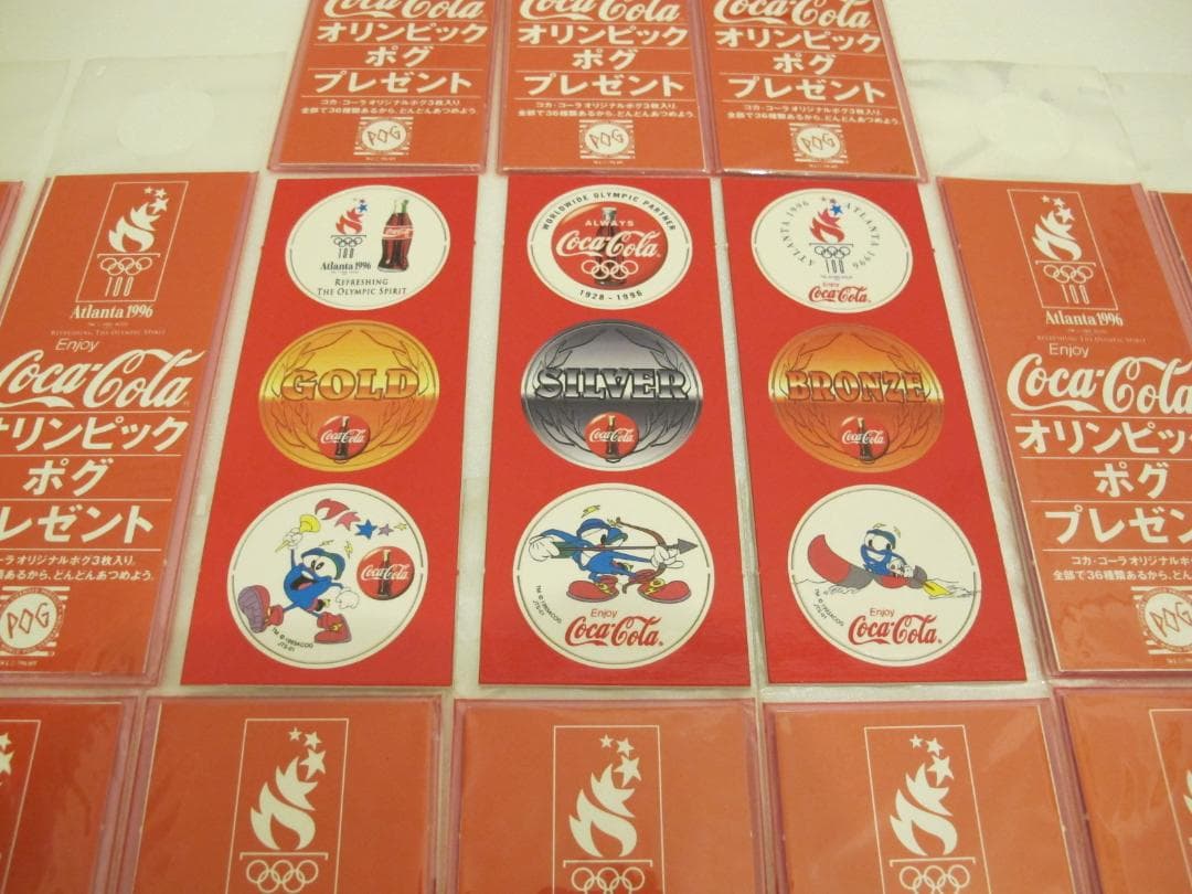 【コカ・コーラ】★非売品　1996年アトランタオリンピック ポグ　全36種類