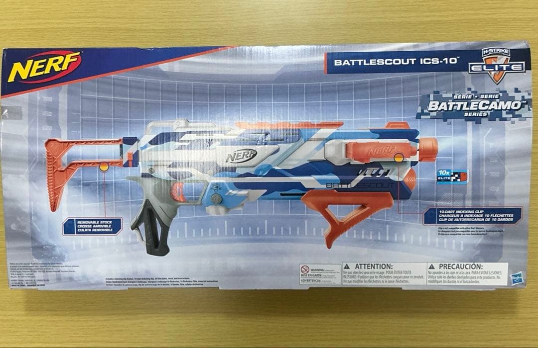 NERF　バトルスカウト　ICS-10　バトルカモシリーズ