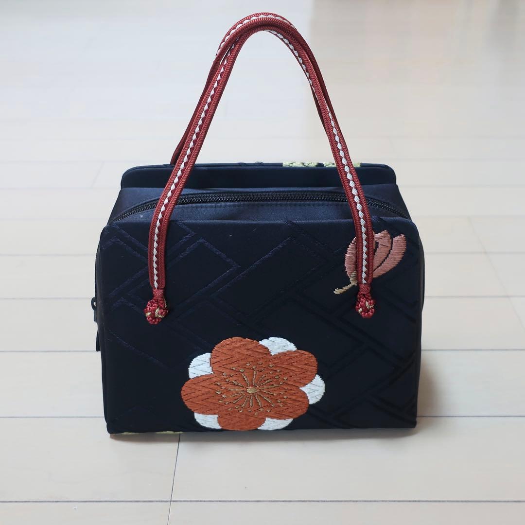【美品】かづら清老舗　和装バッグ　（井澤屋　ぎをん齋藤　伊と忠）