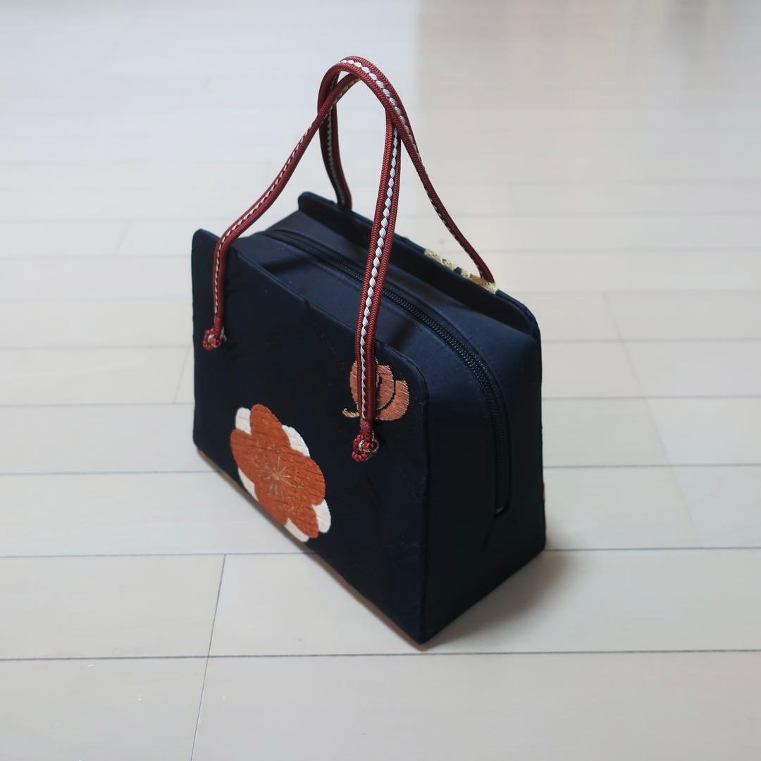 【美品】かづら清老舗　和装バッグ　（井澤屋　ぎをん齋藤　伊と忠）