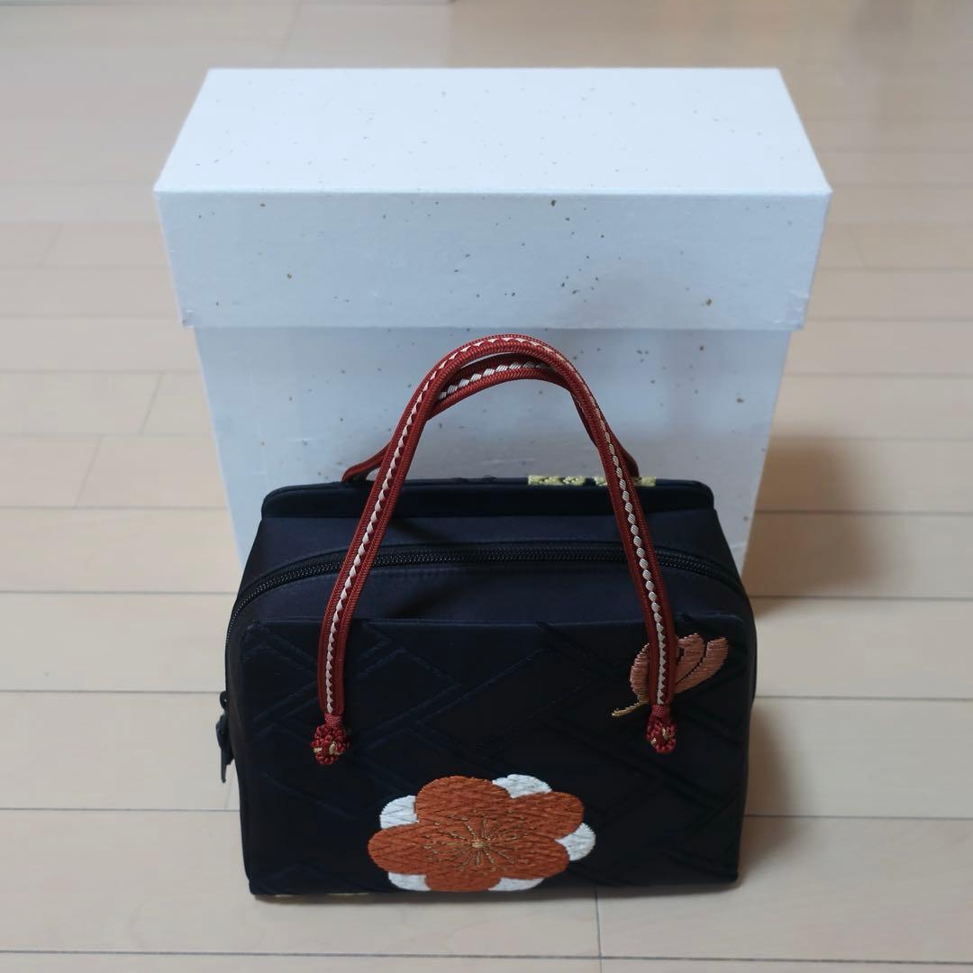 【美品】かづら清老舗　和装バッグ　（井澤屋　ぎをん齋藤　伊と忠）
