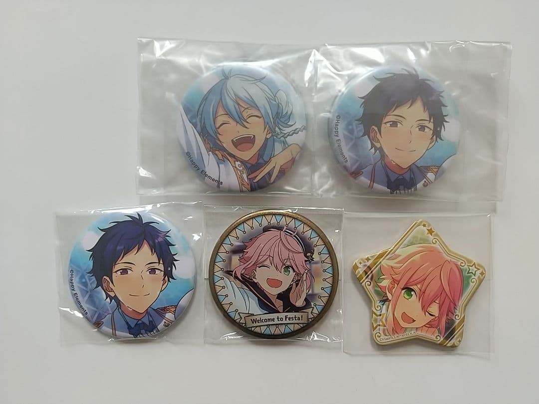 あんスタ 缶バッジ キャラバッジ 特典 フェスタ AGF fine