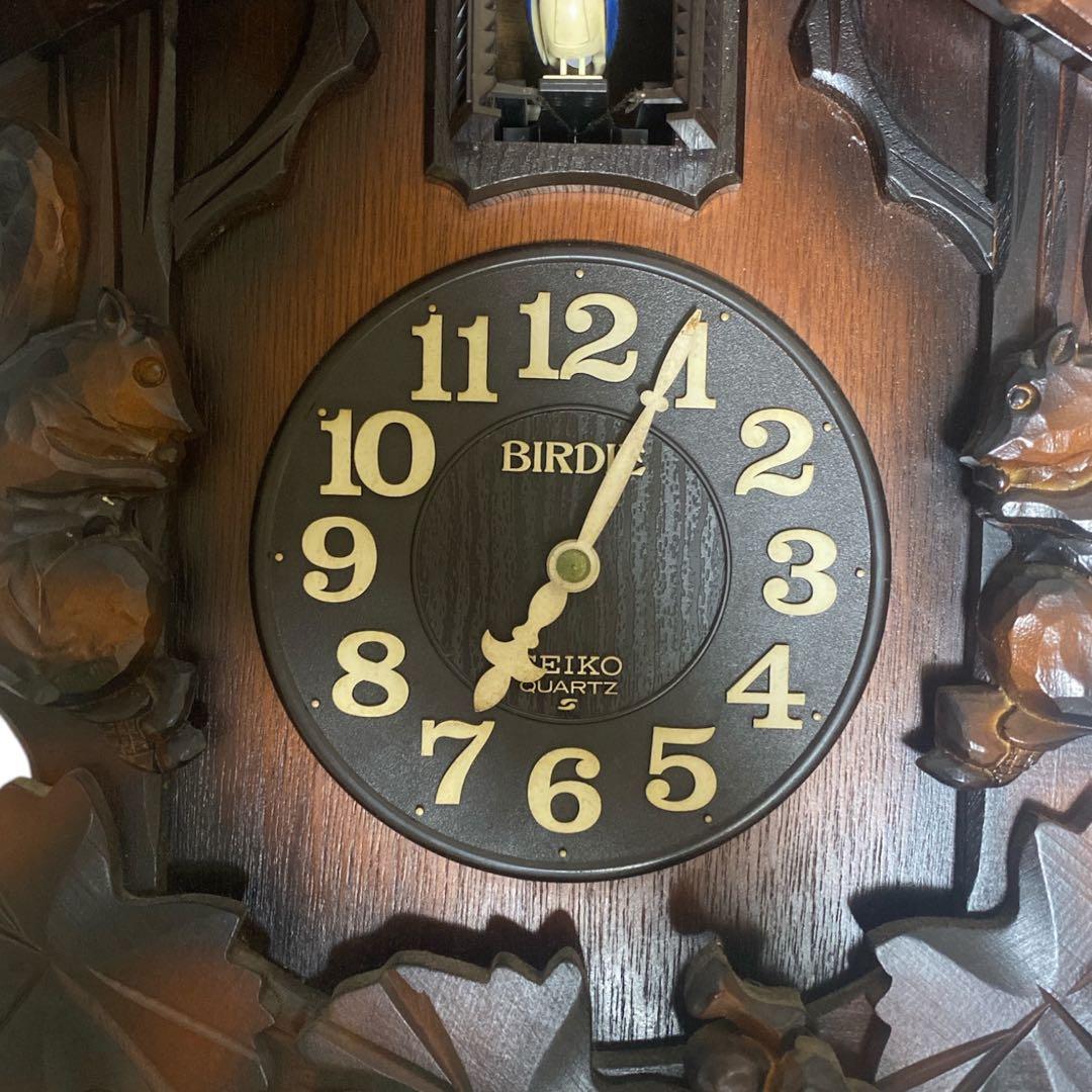 SEIKO BIRDIE PB312B 掛時計 鳩時計 クオーツクロック