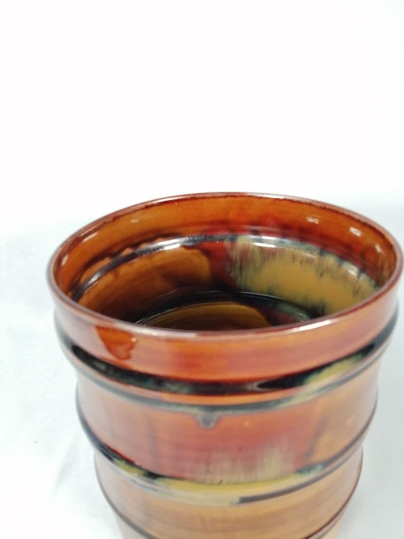 【茶道具】静山造　高取焼水指　水指385