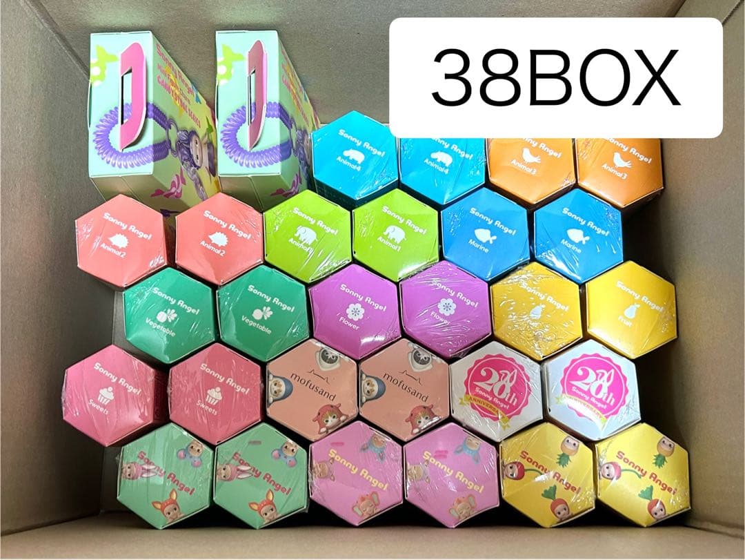 【38BOX】ソニーエンジェル　Sonny Angel ヒッパーズ　まとめ売り