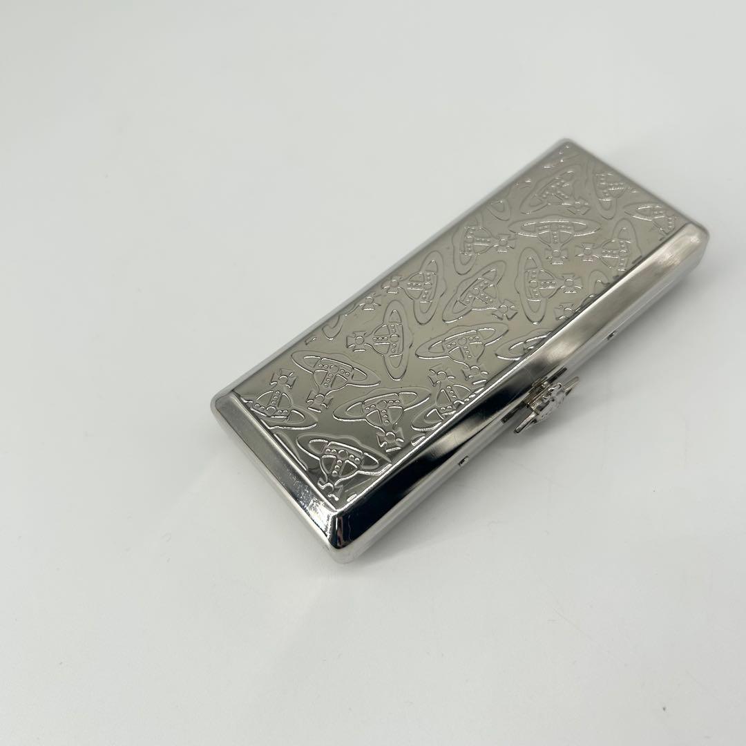 美品✨希少 ヴィヴィアンウエストウッド オーブ総柄 シルバー シガレットケース