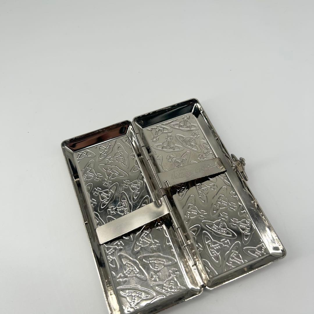 美品✨希少 ヴィヴィアンウエストウッド オーブ総柄 シルバー シガレットケース