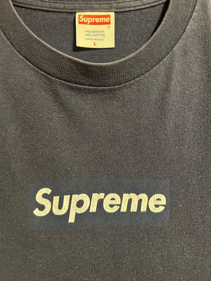 タ*ケ様 03年製 Supreme box logo tee