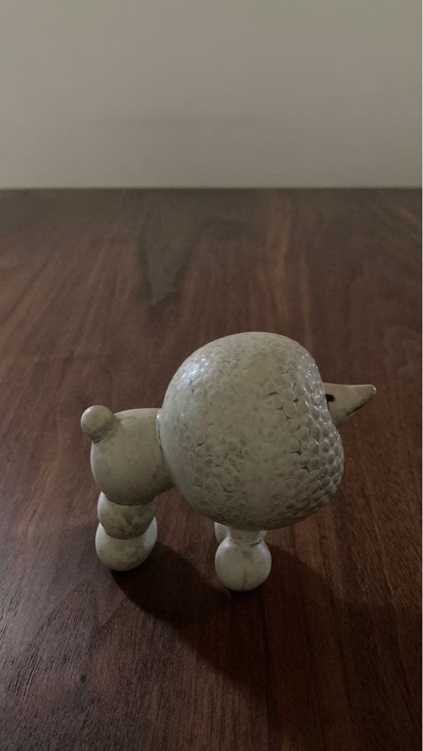 希少＊ヴィンテージ＊リサラーソン　プードル　スウェーデン　北欧　犬