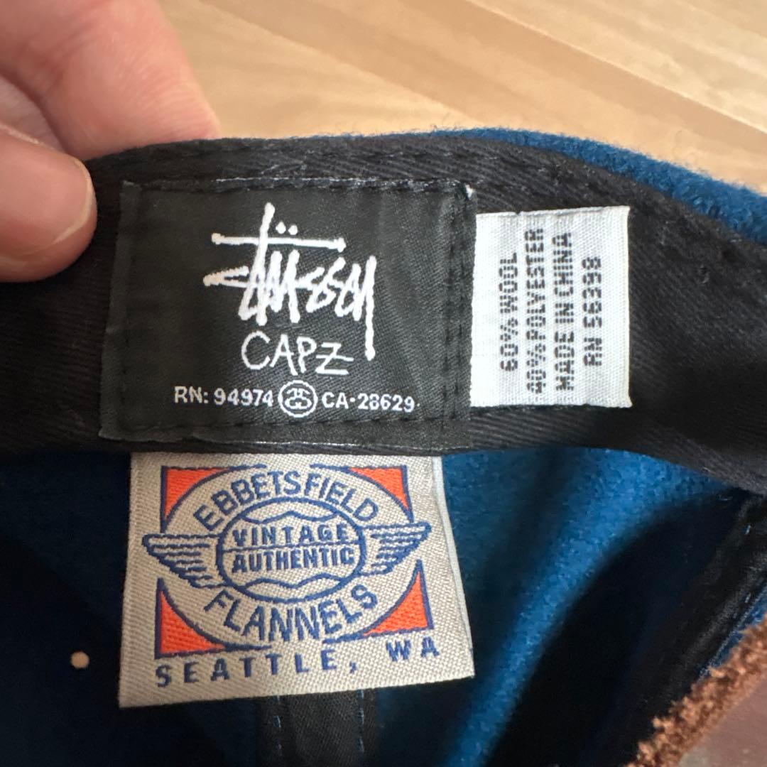 Ebbets Field Flannels × stussy キャップ