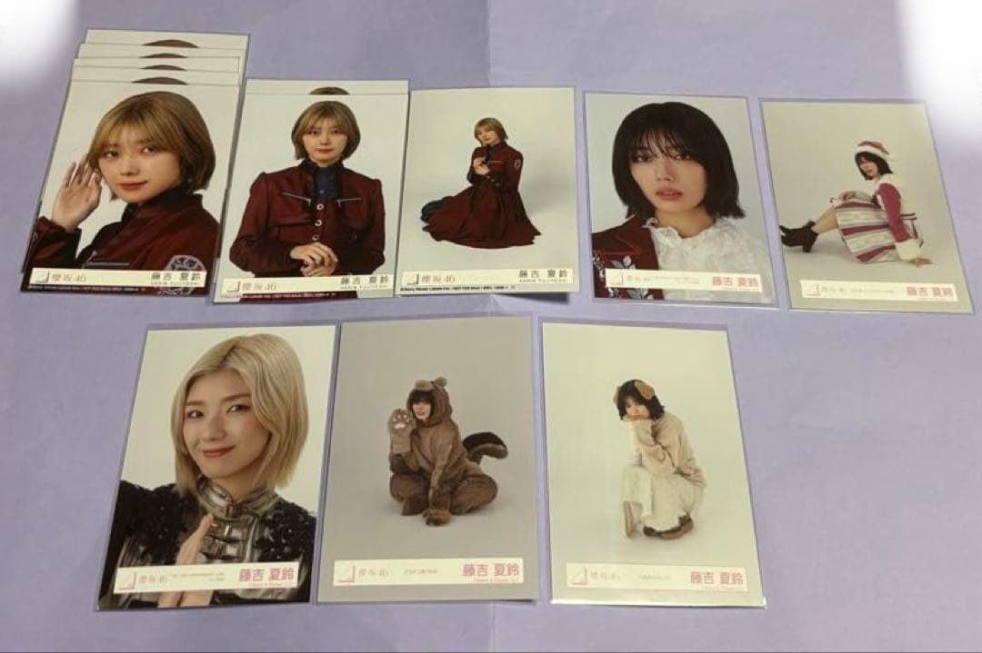 藤吉夏鈴 生写真セット