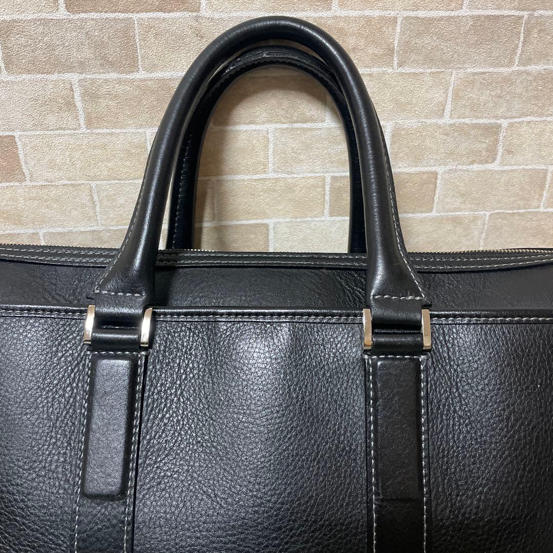 【美品】土屋鞄製造所 プロータ スクエアブリーフケース ビジネス 保存袋付き