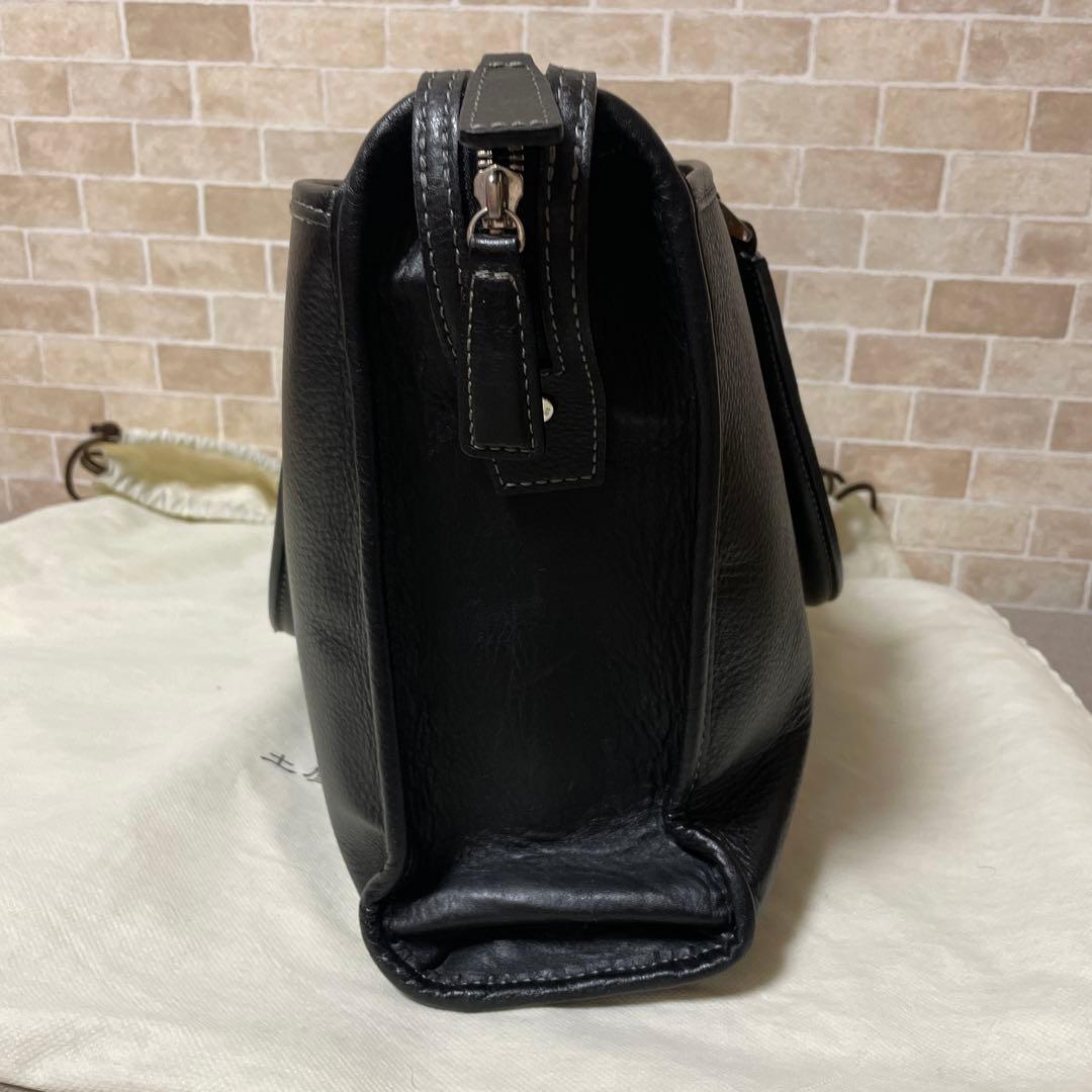 【美品】土屋鞄製造所 プロータ スクエアブリーフケース ビジネス 保存袋付き