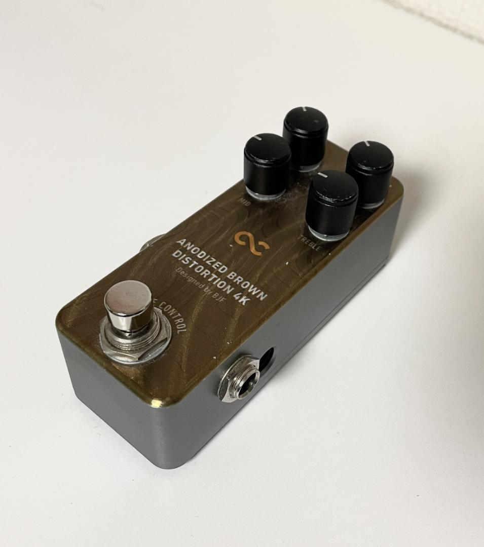 ギター Anodized Brown Distortion 4K One Control