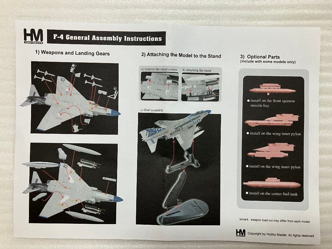 F④ ホビーマスター 1/72 F-4N PhantomⅡ ジョリーロジャース
